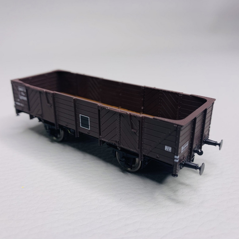 Tombereau ex-PLM 4 portes bois brun wagon 540, Sncf Ep III - REE WB818 - HO 1/87