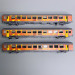 3 Voitures VTU livrée TER Languedoc Roussillon, Ep V - SNCF - LSMODELS 41210 - HO 1/87