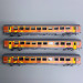 3 Voitures VTU livrée TER Languedoc Roussillon, Ep V - SNCF - LSMODELS 41210 - HO 1/87