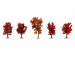 5 Arbres d'Automne de 8 cm - NOCH 25625