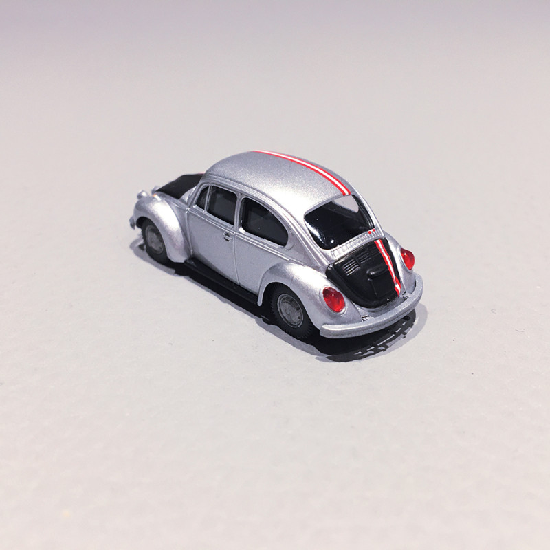 Modèle Réduit Volkswagen Coccinelle Wiking – Échelle 1:87, Gris, Occasion