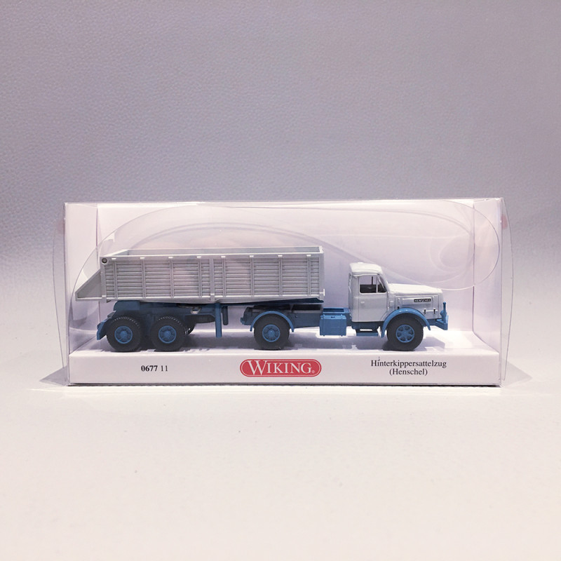 Camion Benne Henschel - WIKING 67711 - HO 1/87