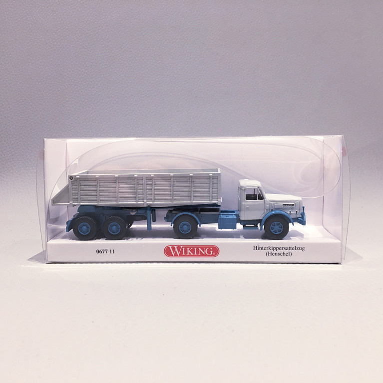 Camion Benne Henschel - WIKING 67711 - HO 1/87