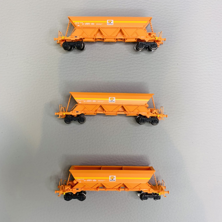 Coffret de 3 wagons trémie Colas Rail, SNCF - REE NW278 - N-1/160