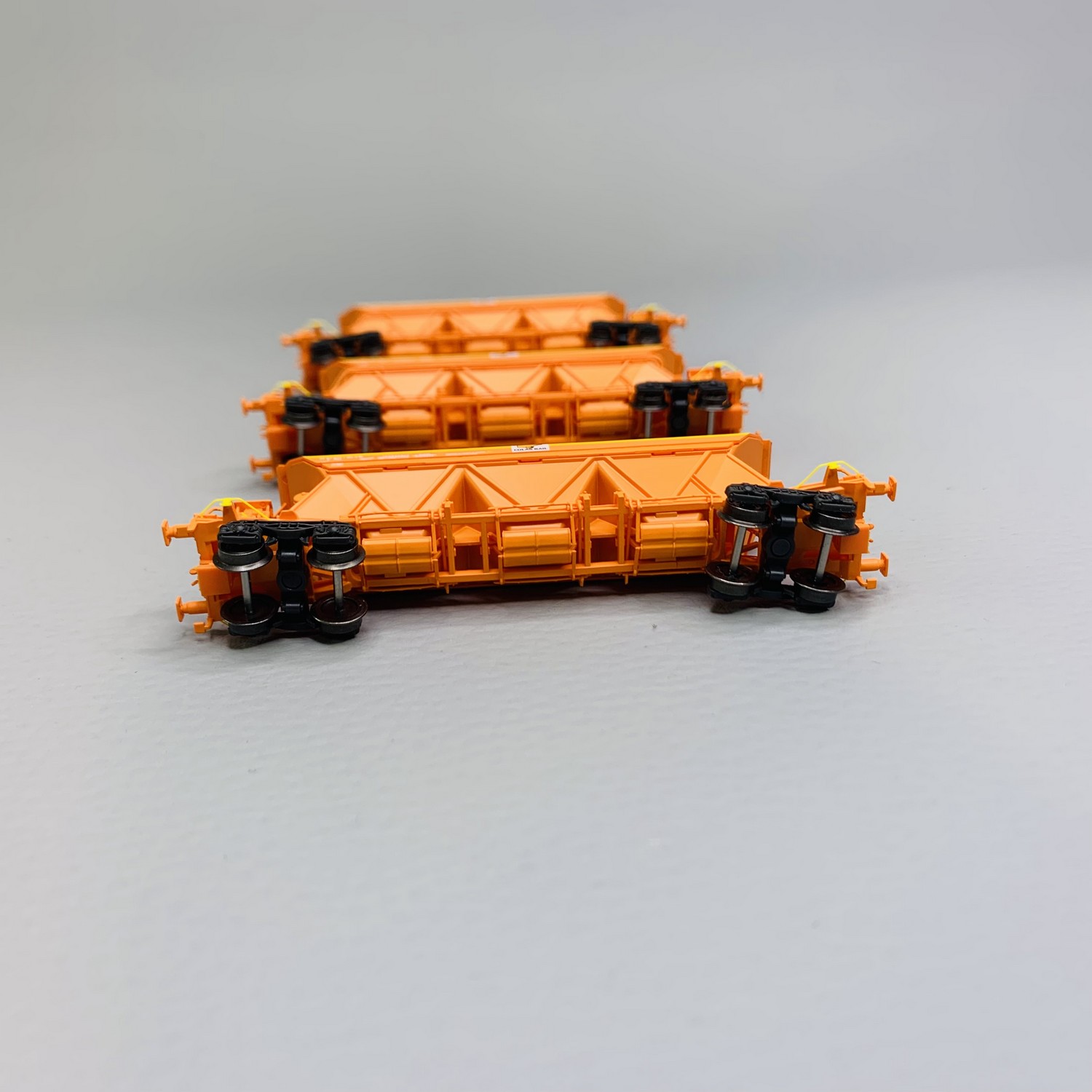 Kinder Surprise N Scale Freight Model Train Wagon Set - 1995 Plastic Miniatures, 1:160