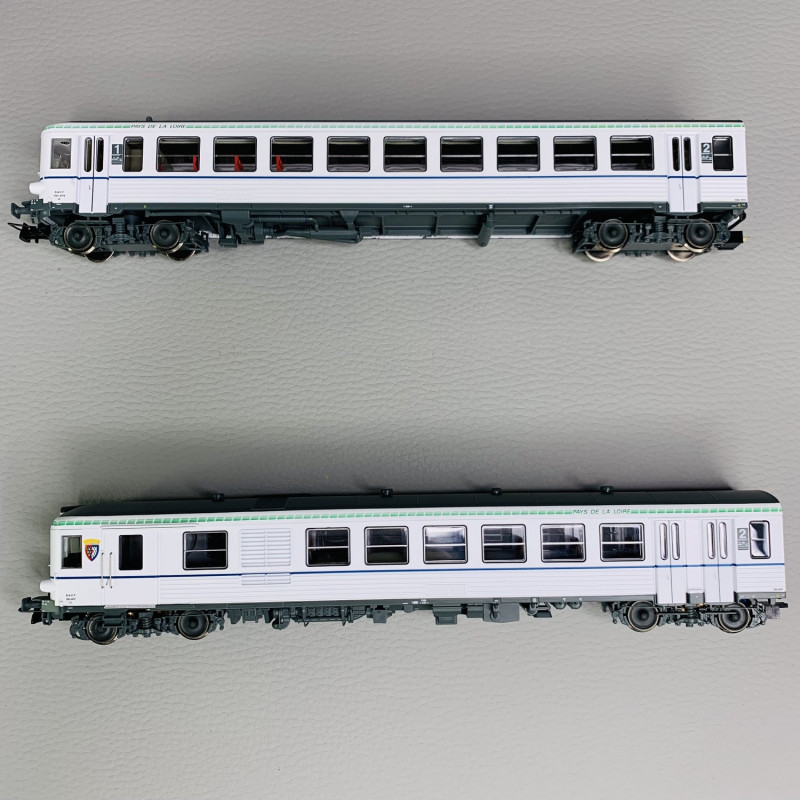 Autorail EAD X4697 - XR8694 "Pays de la Loire, Sncf, Ep V - JOUEF HJ2613 - HO 1/87