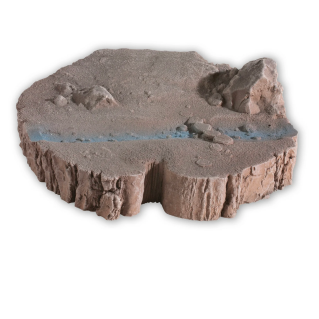 Socle diorama "Treetrunk" -Toutes échelles- NOCH 10001