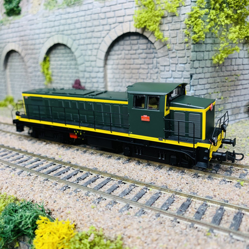 Locomotive Diesel BB 63138 Dépôt Les Aubrais, Ep. III - R37 41037 - HO 1/87