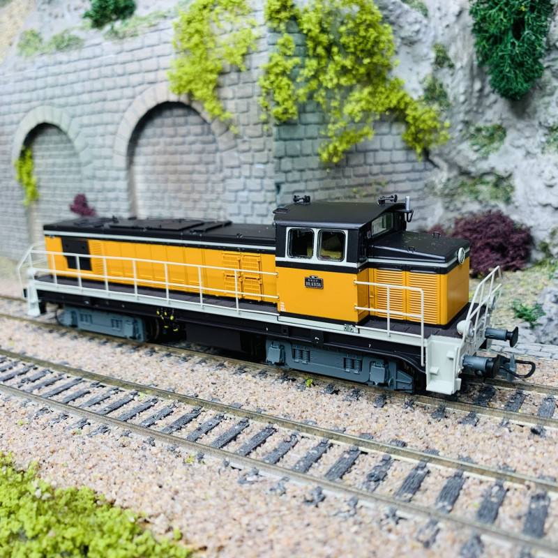 Locomotive Diesel BB 63136 Dépôt Nice, Ep. V - R37 41036 - HO 1/87