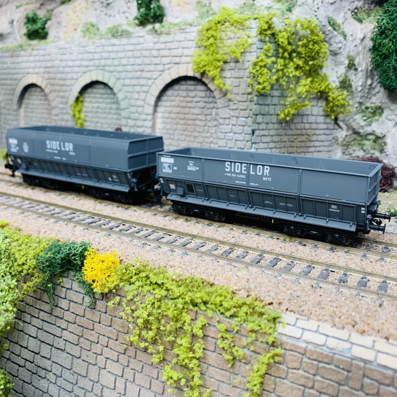 Wagon Trémie HO Eal SCRC SNCF - Chargement Ballast - France Trains