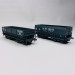 2 wagons FAL, DM + DMH, "Chatillon -Commentry et La Desvroise", Sncf, Ep III - Lsmodels 31104 - HO 1/87