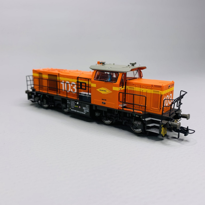 Locomotive diesel Vossloh G1000 COLAS RAIL 103, Ep VI-HO-Mehano 90539