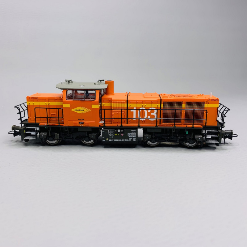 Locomotive diesel G1000 Colas Rail 103, Ep V, 3R digital son- MEHANO 90540  - HO 1/87