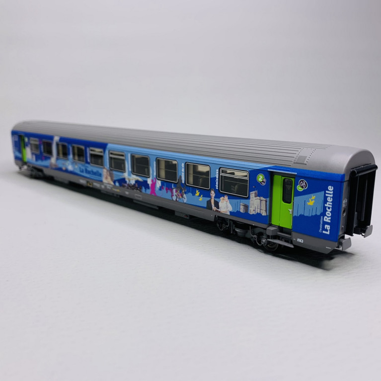 Voiture VTU Intercités "LA ROCHELLE", Sncf, Ep VI - LSMODELS 40998 - HO 1/87