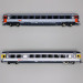 Set 2 Voitures EuroCity EC 7, SBB, Ep VI - ROCO 74023 - HO 1/87