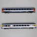 Set 2 Voitures EuroCity EC 7, SBB, Ep VI - ROCO 74023 - HO 1/87