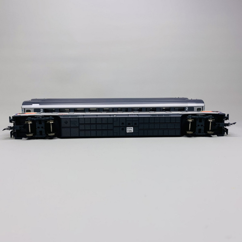 3 voitures voyageurs Eurocity EC7, SBB CFF, Ep VI - ROCO 74022- HO 1/87