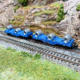 Train L.G.B Lehmann wagon transport de marchandises 4010 wagon LGB 4010 wagon plateau - Modélisme