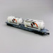 Wagon porte conteneur Sgnss "HOLCIM", CFF, Ep VI - FLEISCHMANN 825217 - N 1/160