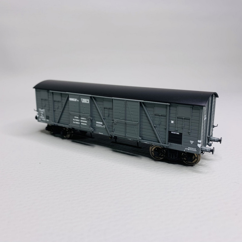 Wagon Couvert TP 2 Portes – REE WB-517 – Ep.II USA – Échelle HO (1:87) – Neuf