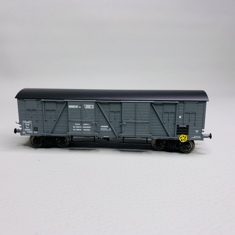 Wagon TP couvert, PLM., Ep II - REE WB772- HO 1/87