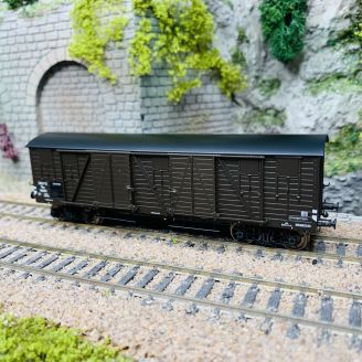 Wagon TP couvert, SNCF, Ep III A - REE WB777- HO 1/87