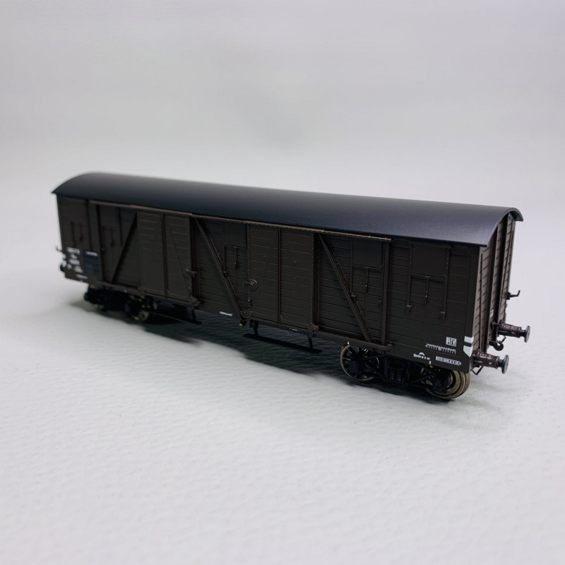Wagon TP couvert, SNCF, Ep III A - REE WB777- HO 1/87