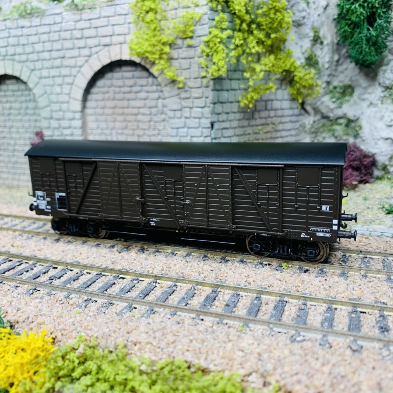 REE WB-781 - Wagon TP Couvert 4 Portes SNCF MT - Échelle HO (1:87) - Neuf