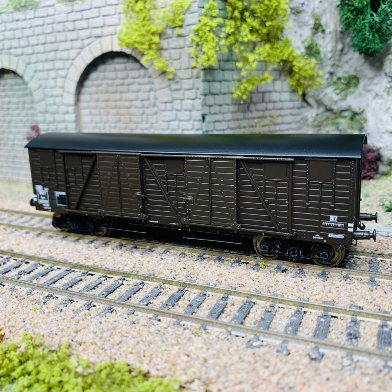 ZC2633 SAI Ho 1/87 train K0704 2 wagon couvert ATA 596 - ATA 507 serie limitee