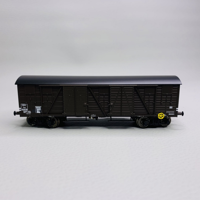 Wagon TP couvert, SNCF, Ep III B- REE WB780 - HO 1/87