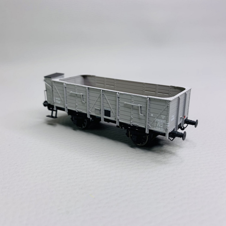 Tombereau OCEM 19 bois avec guérite, MIDI, Ep II - REE WB824 - HO 1/87