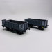 Set 2 wagons tombereau OCEM 19 TTwf, AL, Ep II - REE WB828 - HO 1/87