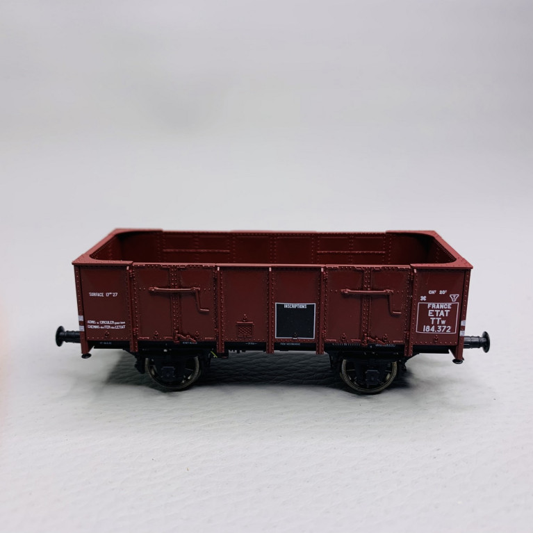 Tombereau OCEM 19 tôlé, ETAT, Ep II - REE WB829 - HO 1/87