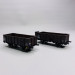 Set 2 wagons tombereau OCEM 19 T7/Twf, SNCF, Ep III - REE WB832 - HO 1/87