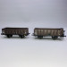 Set 2 wagons tombereau OCEM 19 T7/Twf, SNCF, Ep III - REE WB832 - HO 1/87