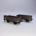 Set 2 wagons tombereau OCEM 19 Twf/Tw, SNCF, Ep II - REE WB836 - HO 1/87