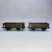 Set 2 wagons tombereau OCEM 19 Twf/Tw, SNCF, Ep II - REE WB836 - HO 1/87