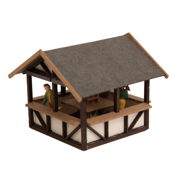Stand de Marché de Noël Laser Cut - N 1/160 - NOCH 14682