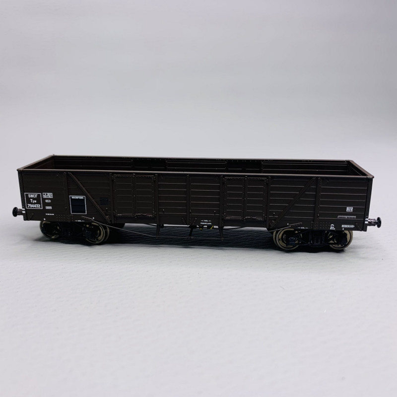 Wagon Tombereau TP, PO - Ep II - REE WB783 - Échelle HO (1/87) - Neuf