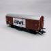 Wagon couvert Gbkl 238, "LOEWE", DB, EP IV - MARKLIN 46155 - HO 1/87