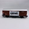 Wagon couvert Gbkl 238, "LOEWE", DB, EP IV - MARKLIN 46155 - HO 1/87