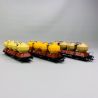 3 wagons silos Uacs/Raj, CSD, Ep IV - ROCO 77004 - HO 1/87