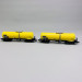 2 wagons citernes type Zans, GATX, Ep VI - FLEISCHMANN 825816 - N 1/160