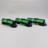 3 wagons citernes type Zacns "Pure Performance", Green Cargo SJ, Ep VI - FLEISCHMANN 825817 - N 1/160