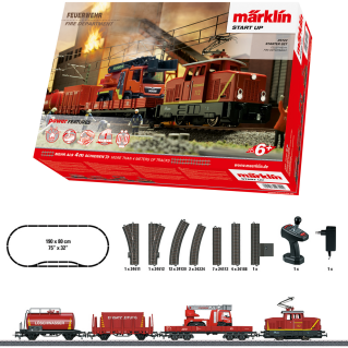 Coffret de démarrage - Pompier - MARKLIN 29722 - HO 1/87