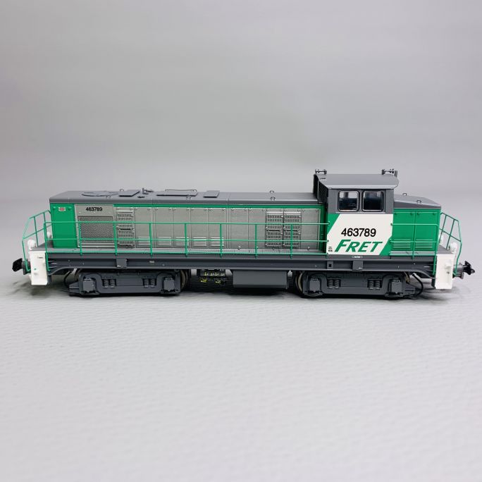 Locomotive diesel BB 63789 dépôt Lyon-Vaise, SNCF, Digital Son, Ep. V - R37 41107DS - HO 1/87