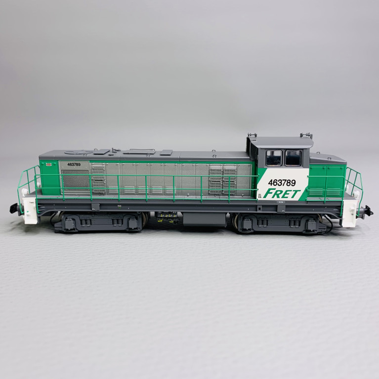 Locomotive diesel BB 63789 dépôt Lyon-Vaise, SNCF, Digital Son, Ep. V - R37 41107DS - HO 1/87