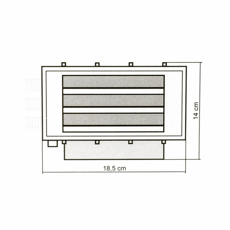 Hangar pour 3 locomotives électrique-N-1/160-KIBRI 37806