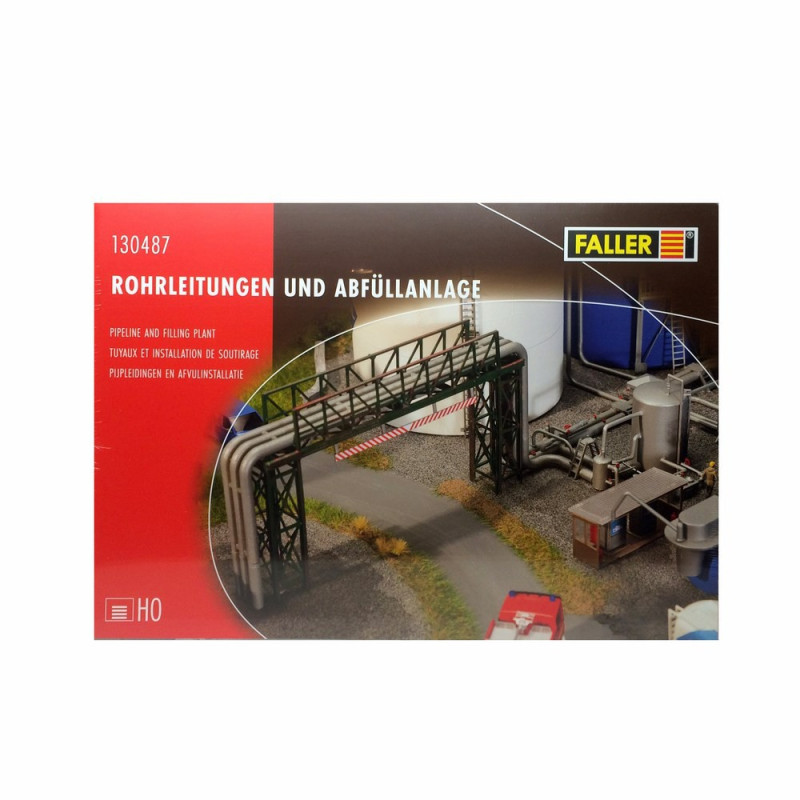 Tuyaux et installation de soutirage-HO-1/87-FALLER 130487