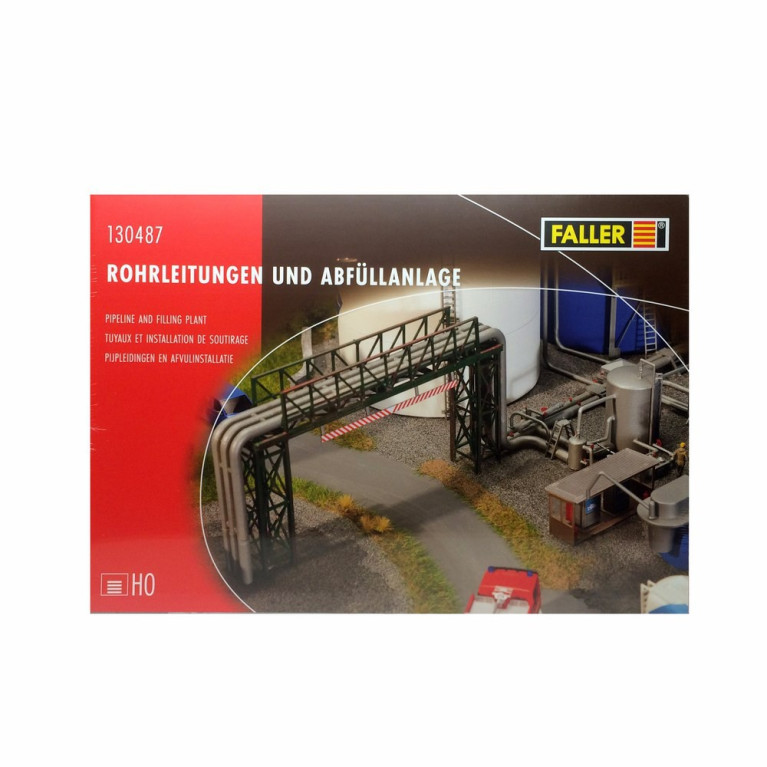 Tuyaux et installation de soutirage-HO-1/87-FALLER 130487